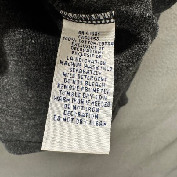 Polo Ralph Lauren Sweater Mens XL Gray 1/4 Zip Pullover Cotton Knit Red Pony - Picture 6 of 7